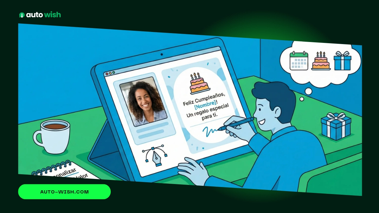 Escribir felicitación perfecta