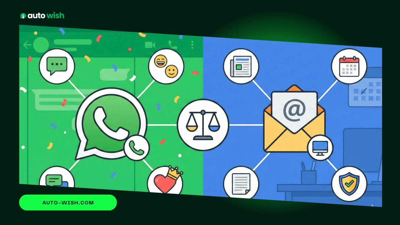 WhatsApp vs Email fidelización